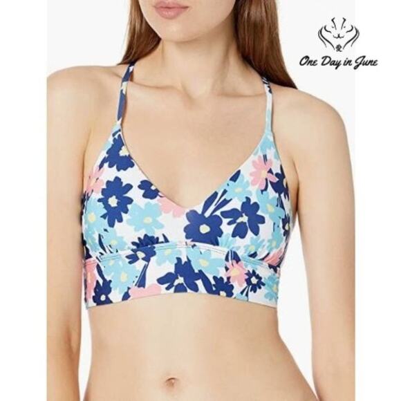 Splendid Room to Bloom Crop Bikini Top Size: XS - Picture 1 of 4